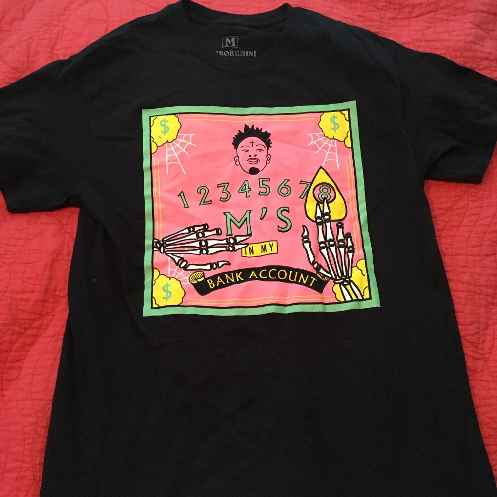 Samborghini 21 savage t-shirt